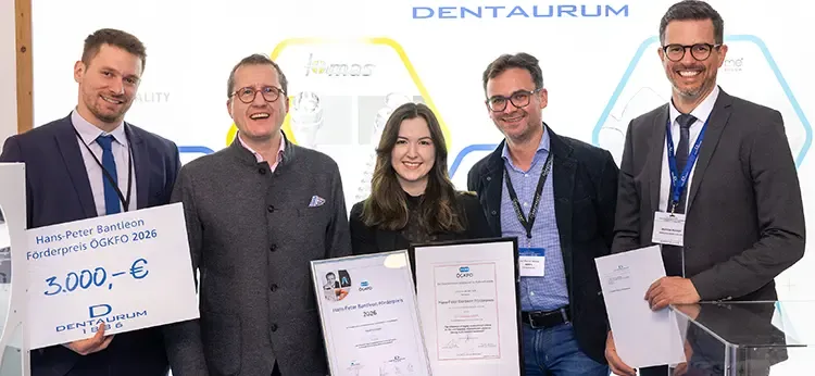 Dentaurum k&uuml;rt Hans-Peter Bantleon Preistr&auml;ger 2026: