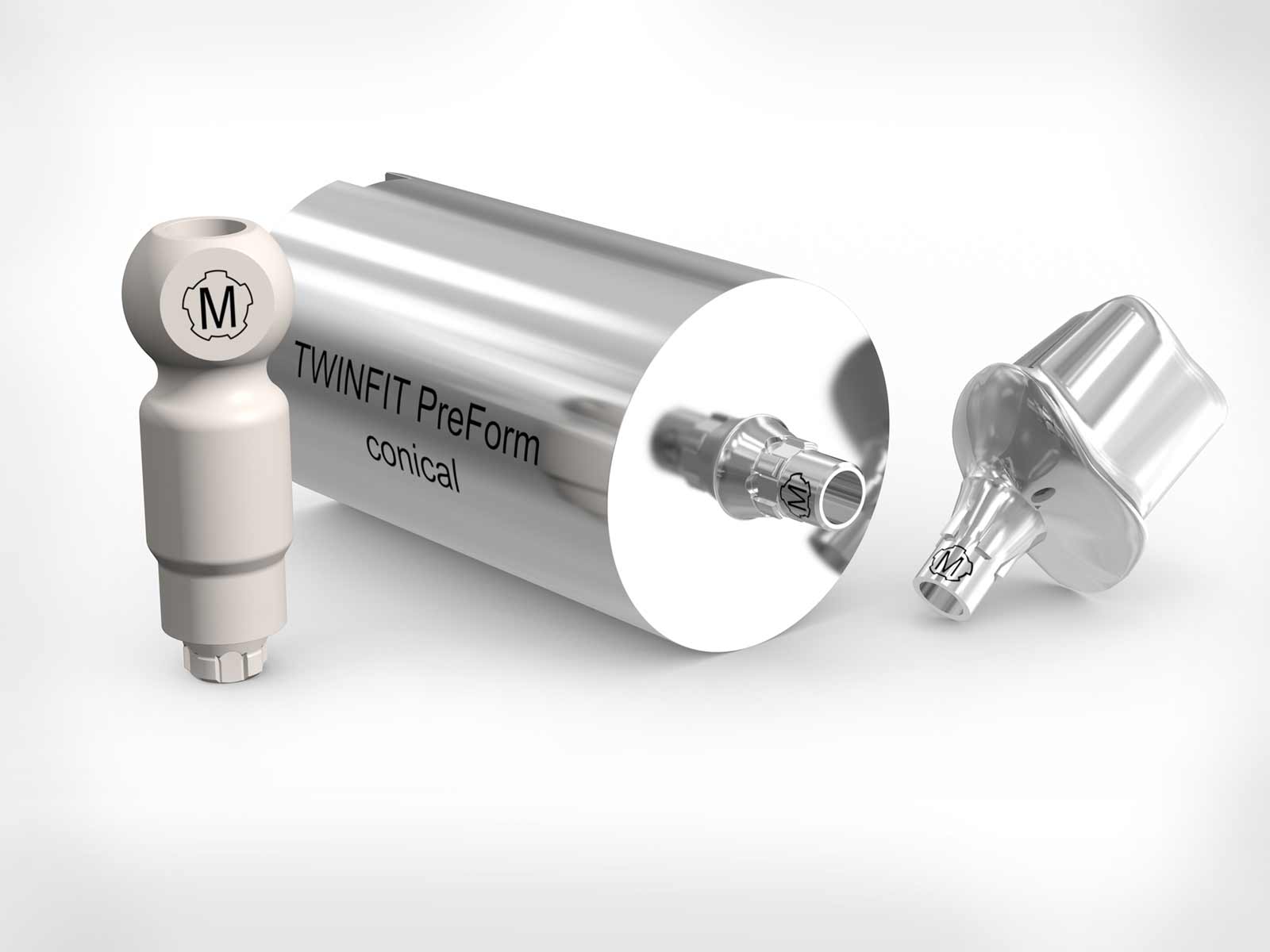 CAD/CAM components tioLogic® TWINFIT