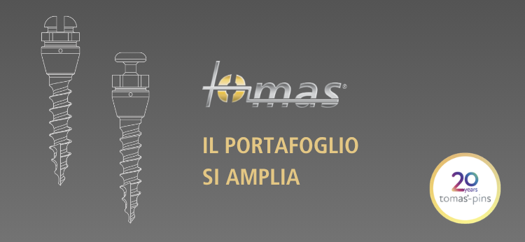Il portafoglio tomas&reg; si amplia